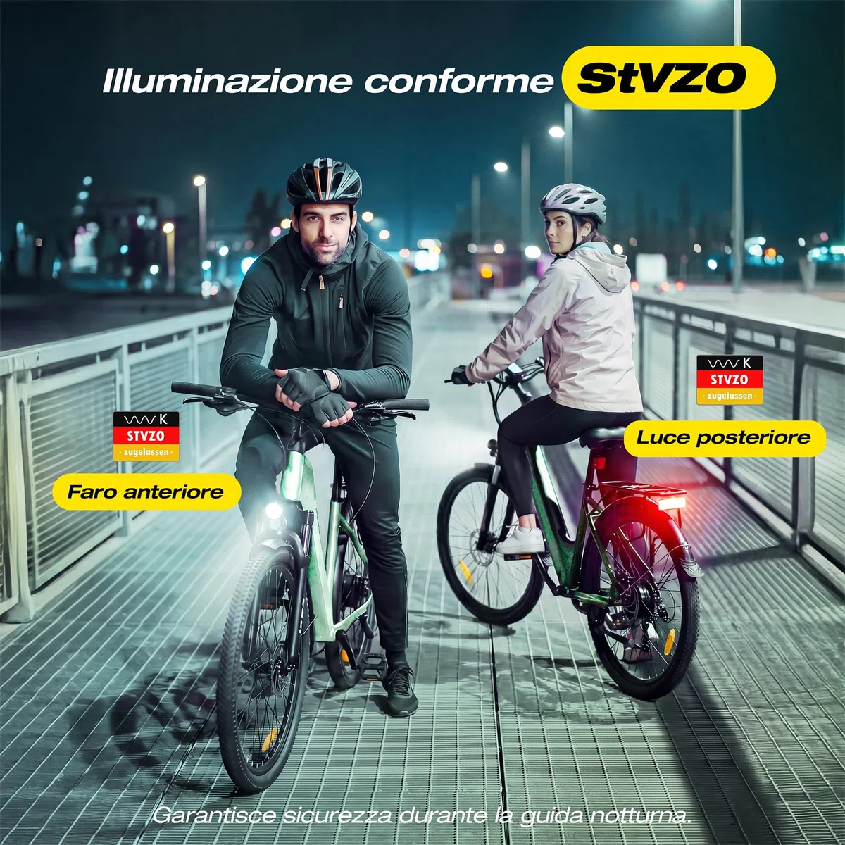 ESKUTE C202 Bicicletta Elettrica 48V 17,5Ah per Adulti 26”, Batteria Rimovibile, E-Bike da Città per Pendolari, Cambio 7 Velocità, 25 km/h, Autonomia fino a 110 km