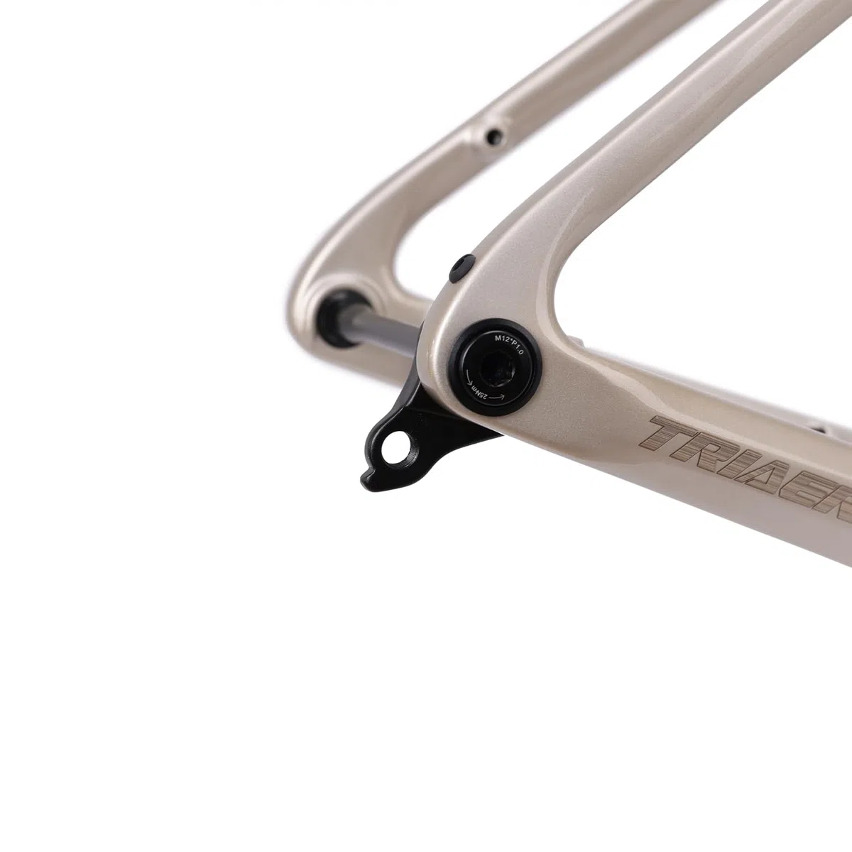 Graro Kit Telaio Bici Gravel in Carbonio UCI, T47 BB & UDH Dropout, Passaggio Cavi Interno 49-58 cm
