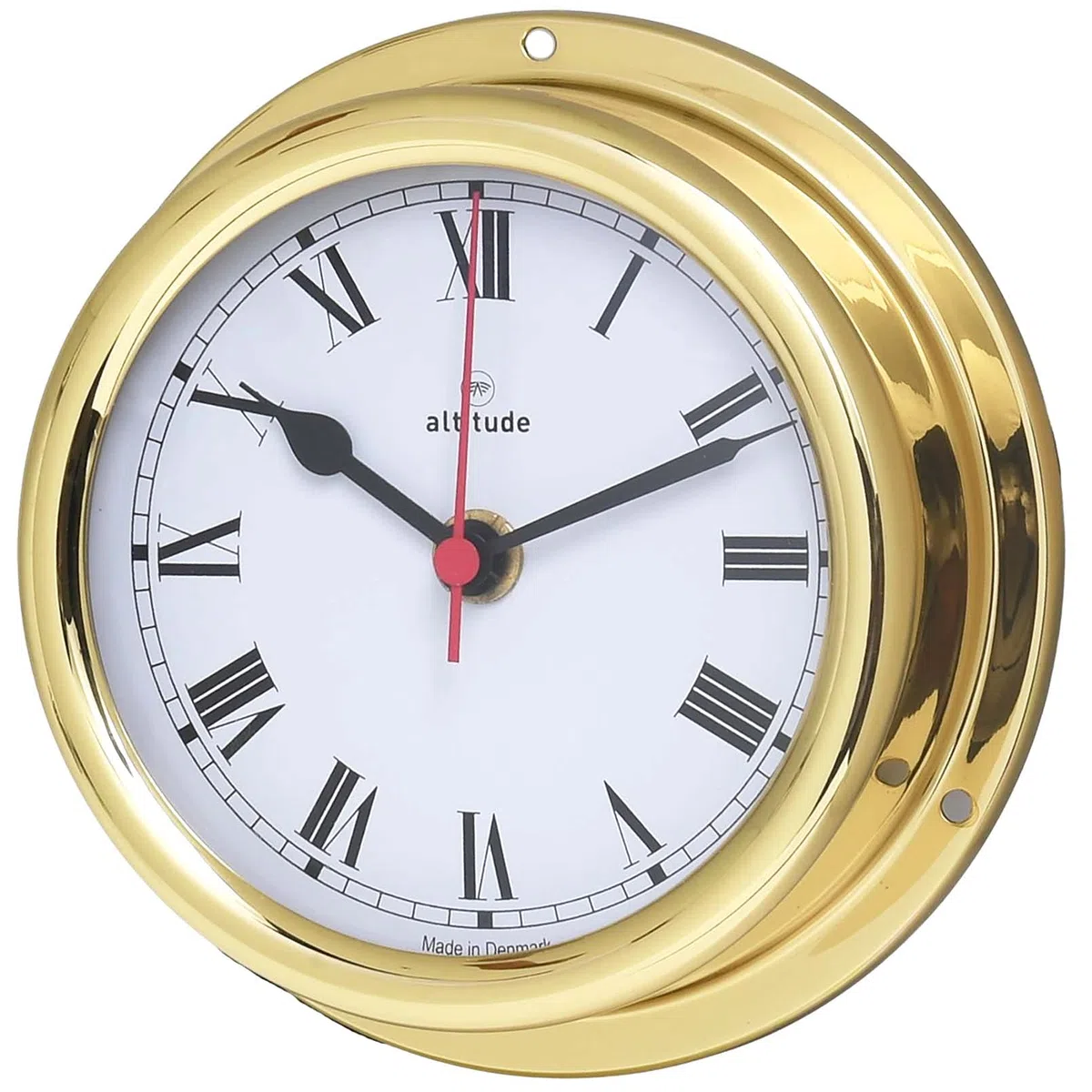 Delite 866c Altitude Orologio da barca ottone, larghezza 150 mm x altezza 42 mm