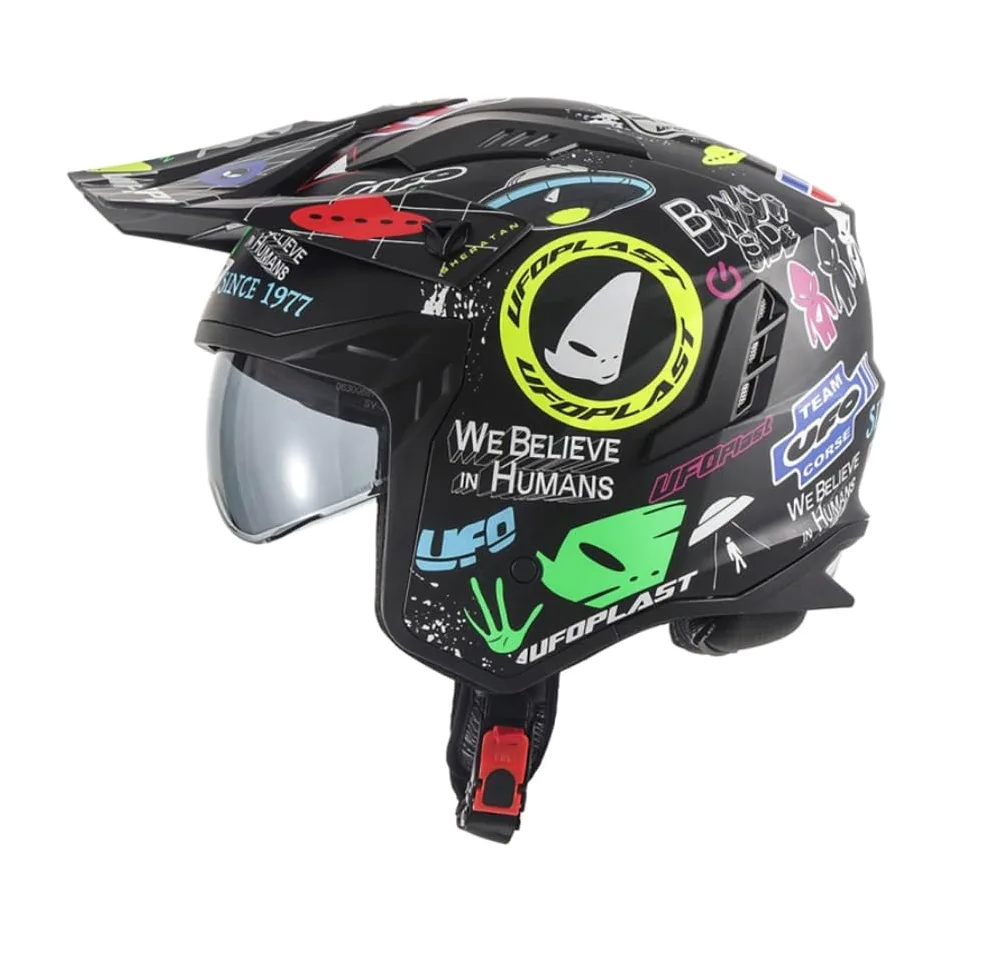 UFO PLAST CASCO SHERATAN JET UFO GRAPHIC M