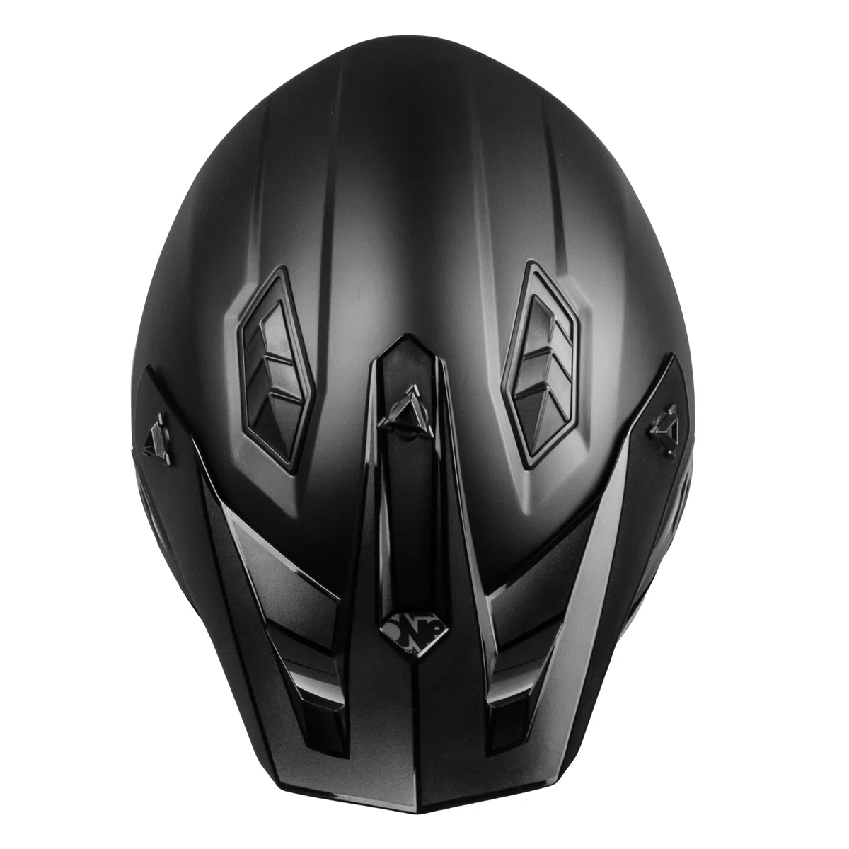 One by Camamoto | Casco Scooter e Moto, Track Jet, Nero Opaco, Integrale con Mentoniera Estraibile, Omologato ECE R22-06, Taglia XXL (61 cm)