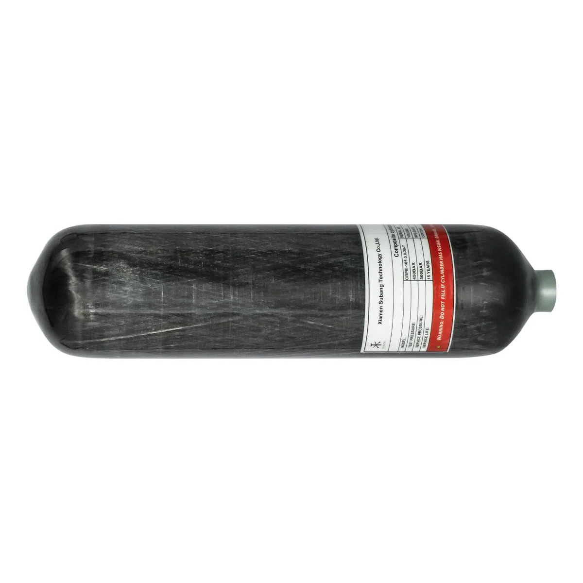 TUXING 4500psi 300Bar 3L In Fibra di Carbonio HPA Serbatoio Cilindro Ad Alta Pressione con Valvola di Regolazione Immersione ARA M18* 1.5