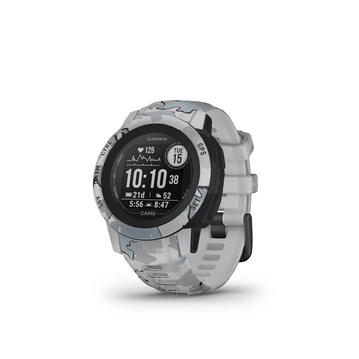 Garmin Instinct 2S - Camo, Smartwatch, 40mm, Rugged design, Autonomia 21 giorni, +30 app multisport, GPS, Cardio, SpO2, Activity Tracker 24/7, Connect IQ (Mist Camo) (Ricondizionato)