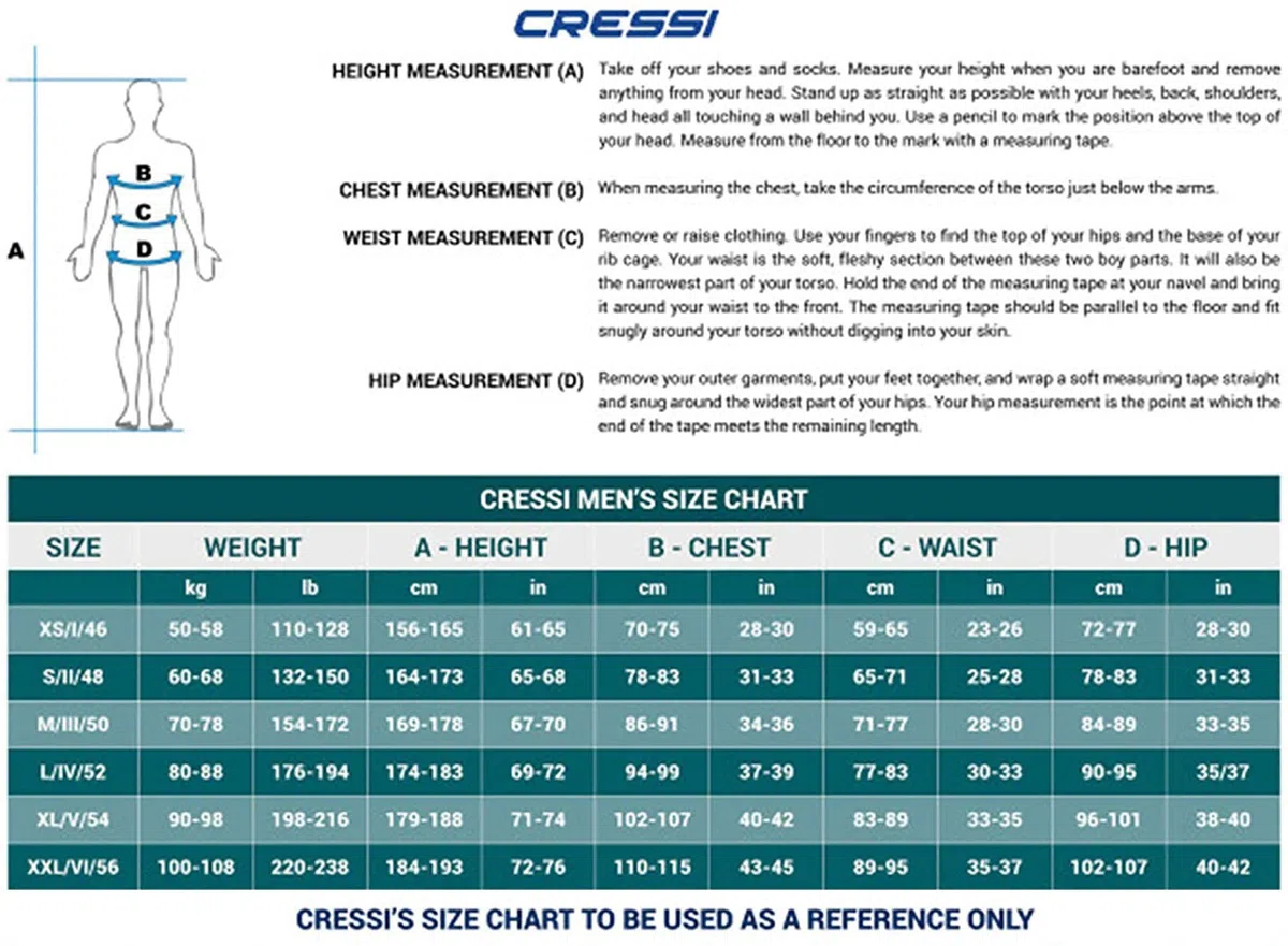 Cressi Tracina Wetsuit Muta Pesca in Neoprene Mimetico Spaccato Microporoso Supersoft, Disponibile singola Giacca o singolo Pantalone negli Spessori 3.5/5/7mm, per Uomo