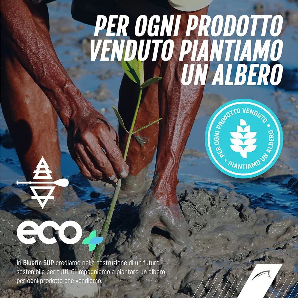 Pagaia Bluefin per Paddleboard | Pagaia per Cruise SUP | Pala in nylon rinforzata con fibra di vetro | Design leggero | Doppio camlock a sgancio rapido | Pagaiate efficienti e fluide