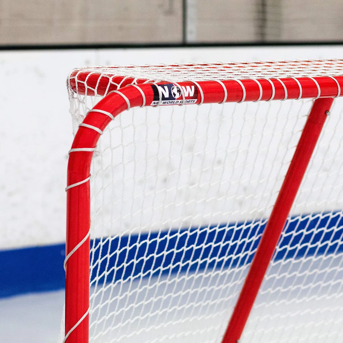 FORZA Porta Da Hockey Su Ghiaccio - Porta Hockey 1,8 x 1,2 m - Porta Da Hockey Su Ghiaccio In Acciaio Galvanizzato | Rete Da 5mm