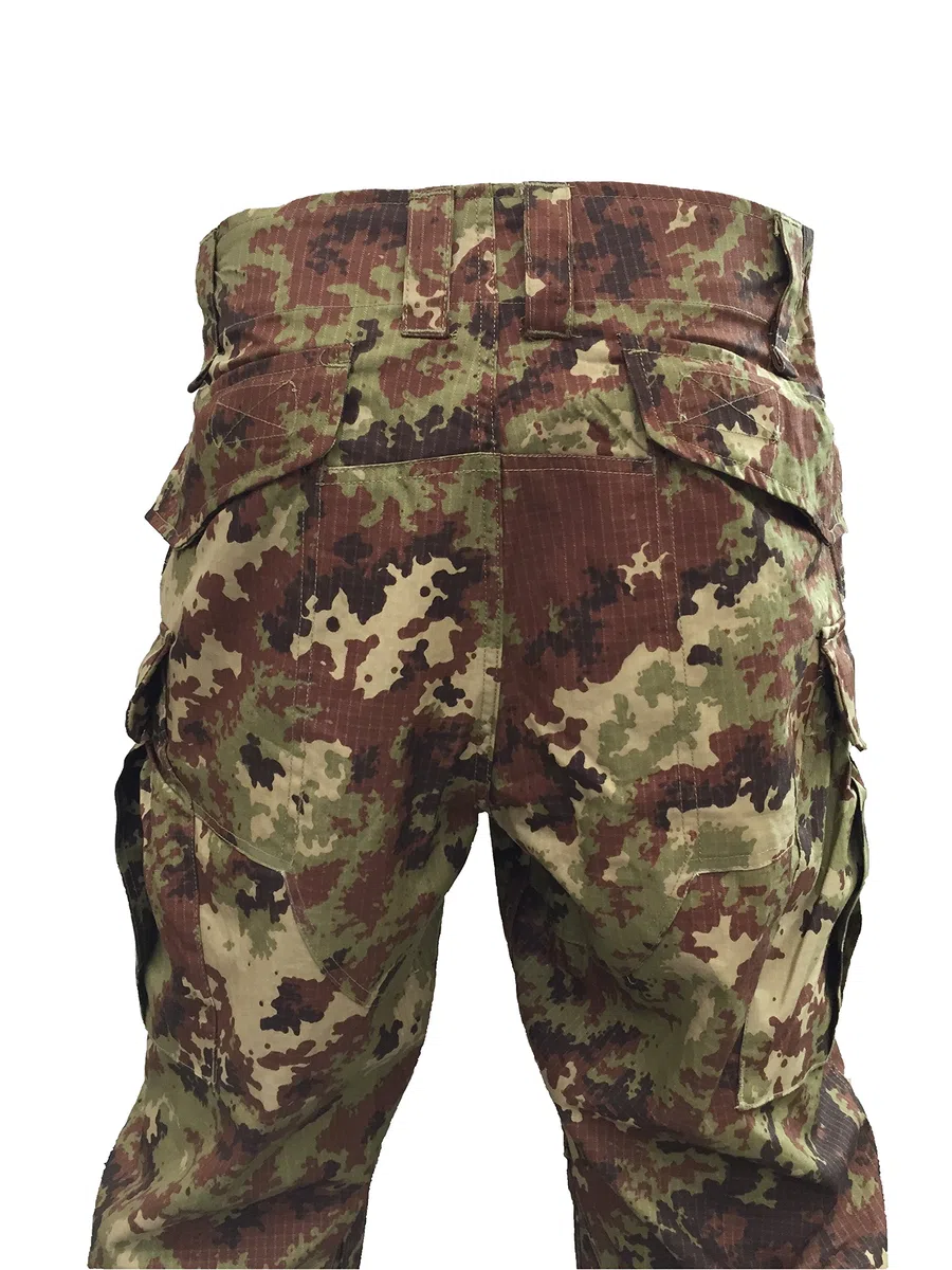 ALGI Completo Uniforme Mimetico da Combattimento Antistrappo Vegetato Trattato IR (MOD. Soldato Futuro)