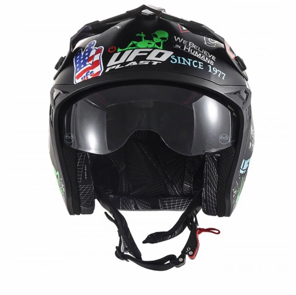 UFO PLAST CASCO SHERATAN JET UFO GRAPHIC M