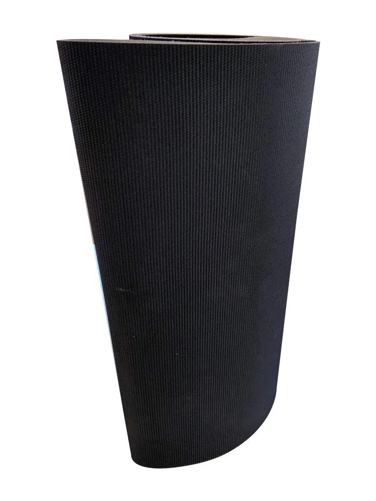 Nastro di Ricambio per Tapis roulant Personalizzabile | Spessore 1,1mm o 2,1mm | Lunghezza da 190cm a 370cm | Larghezza da 30cm a 60cm | Personalizzabile con Dimensioni su Misura