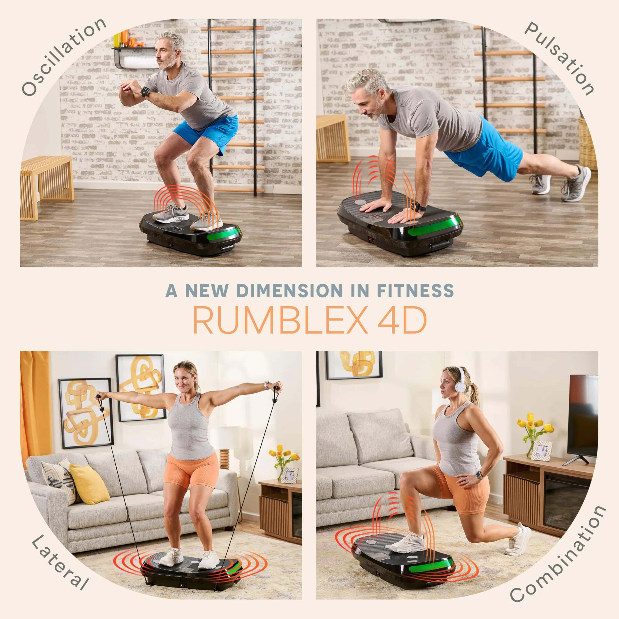 Lifepro Vibration Plate - Plate Forme Vibrante Unisex Adulto