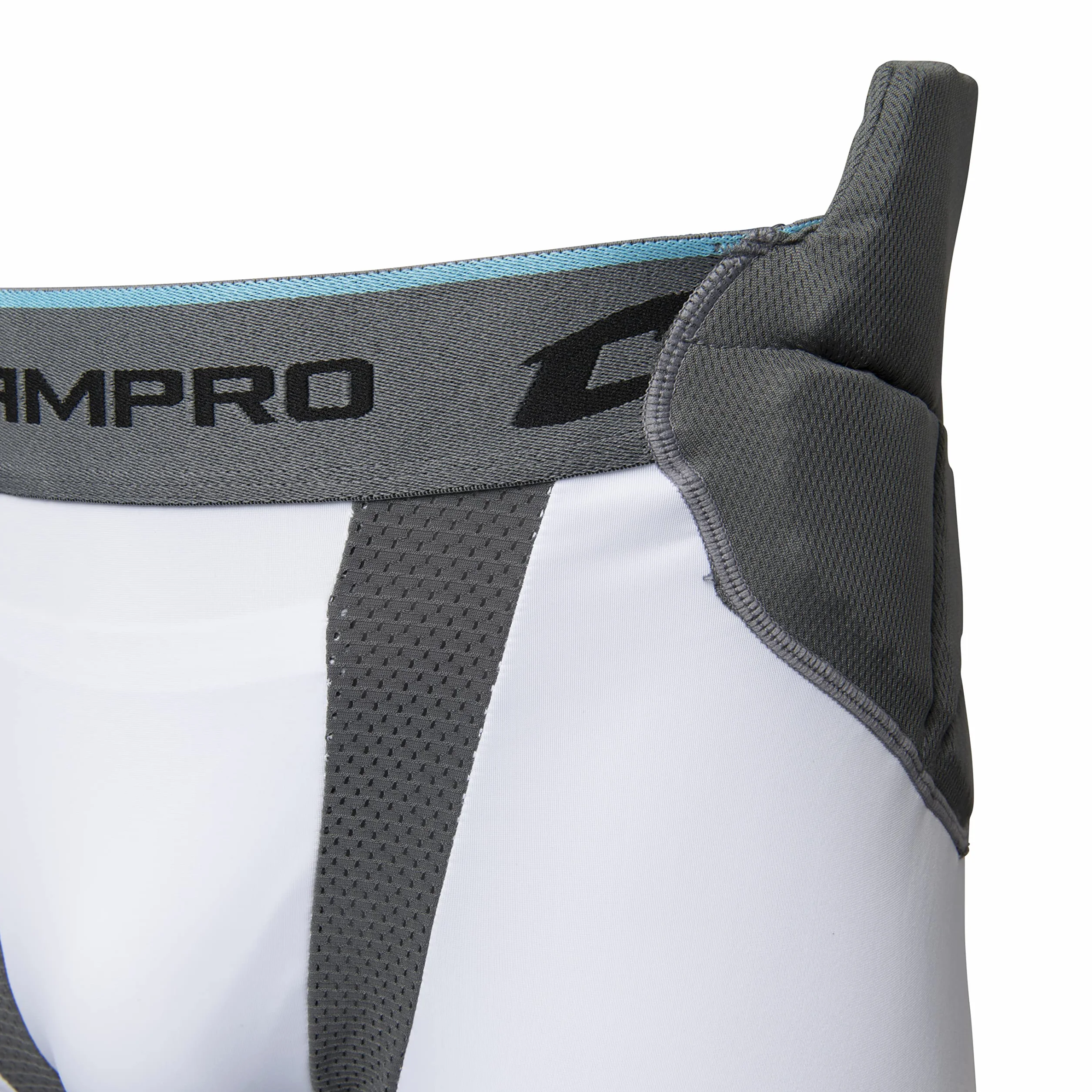 Champro Man-up-Cintura da Calcio A Compressione con 7 Cuscinetti, Unisex Adulto
