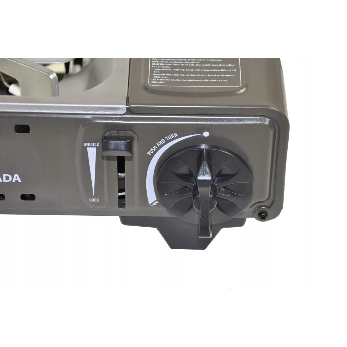 Barbecue a gas portatile Grill 1780 W + 8 cartucce a gas butano accensione piezo + valigetta da campeggio ALPEN