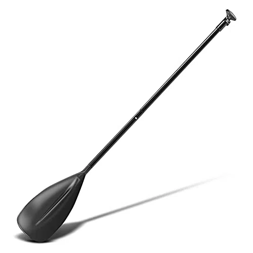 GOTOTOP Pagaia in Alluminio Regolabile 163-215 cm, Removibile 2 Parti per Stand Up Paddle, Kayak, Surfboard e Canoa