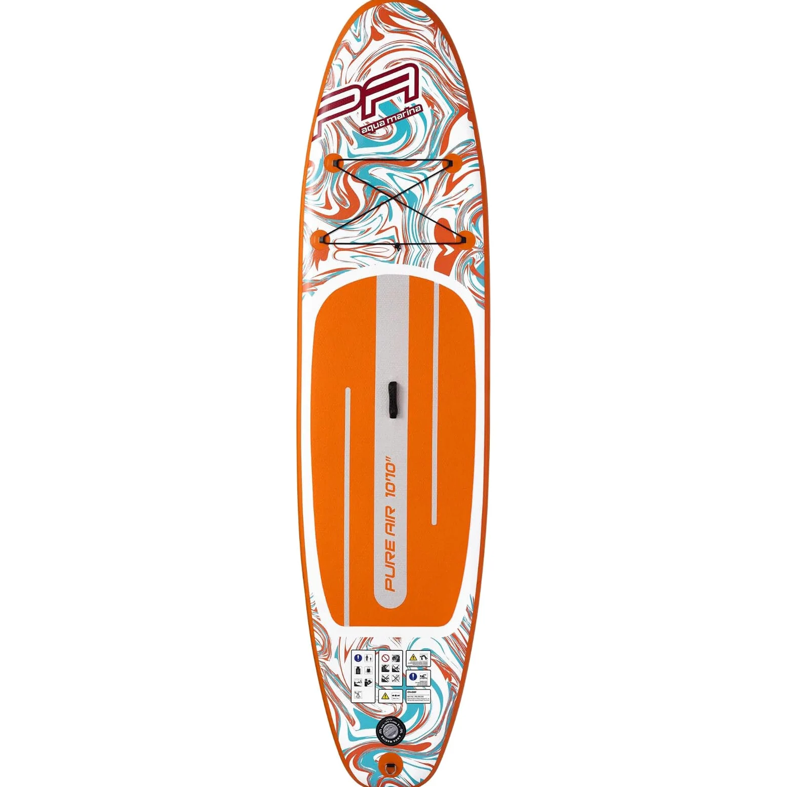 Aqua Marina Pure Air Coast 10'10 SUP Board gonfiabile Stand Up Paddle Set 330 x 82 x 15 cm