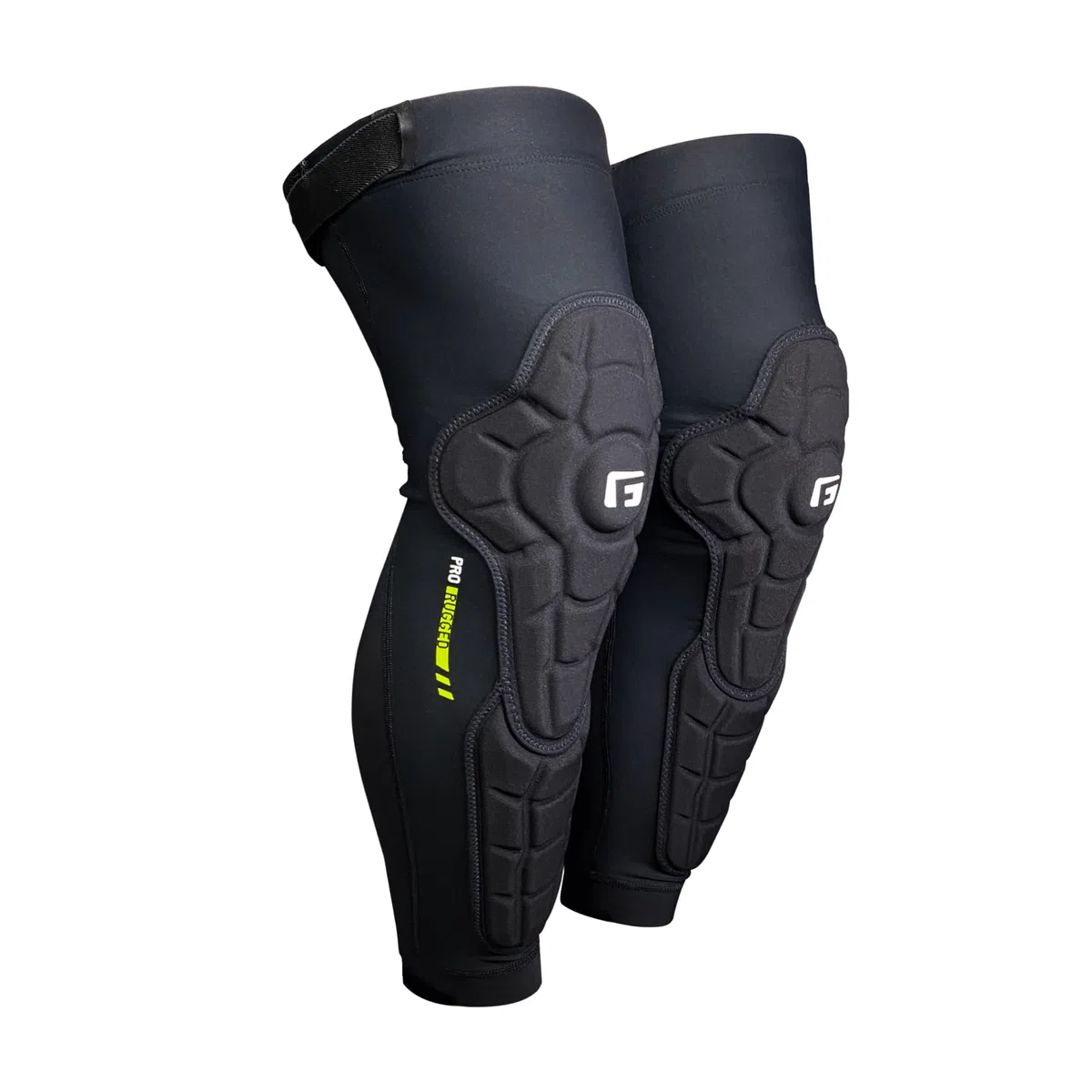 G-Form Pro-Rugged 2 Paraginocchia-Spalle - Compressione Protezioni del Ginocchio per Ciclismo, Pattinaggio e Sport sulla Neve - Protezioni per Ginocchia e Stinchi - Nero, Adulto X-Small