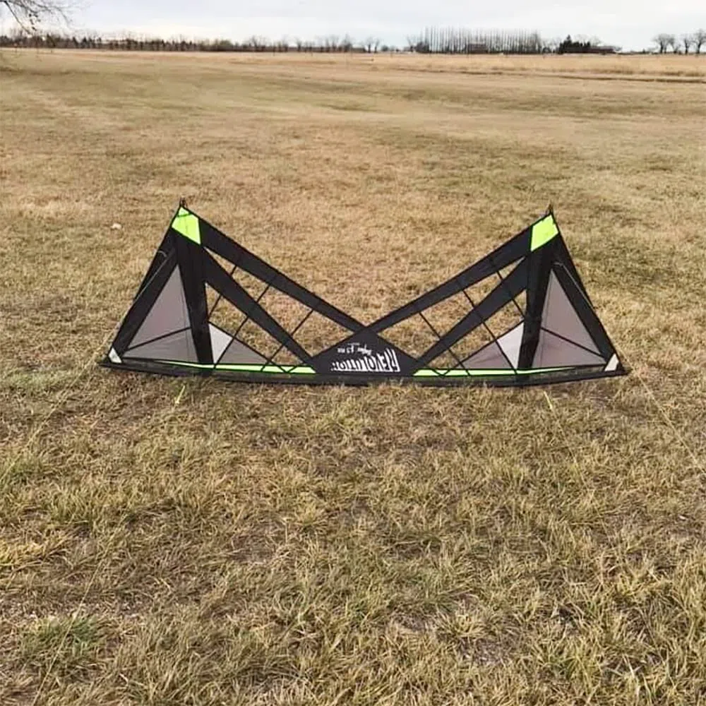 Cervo volante 4 righe Reflex 1.5 RX Spiderweb, SPI Lime #1-1