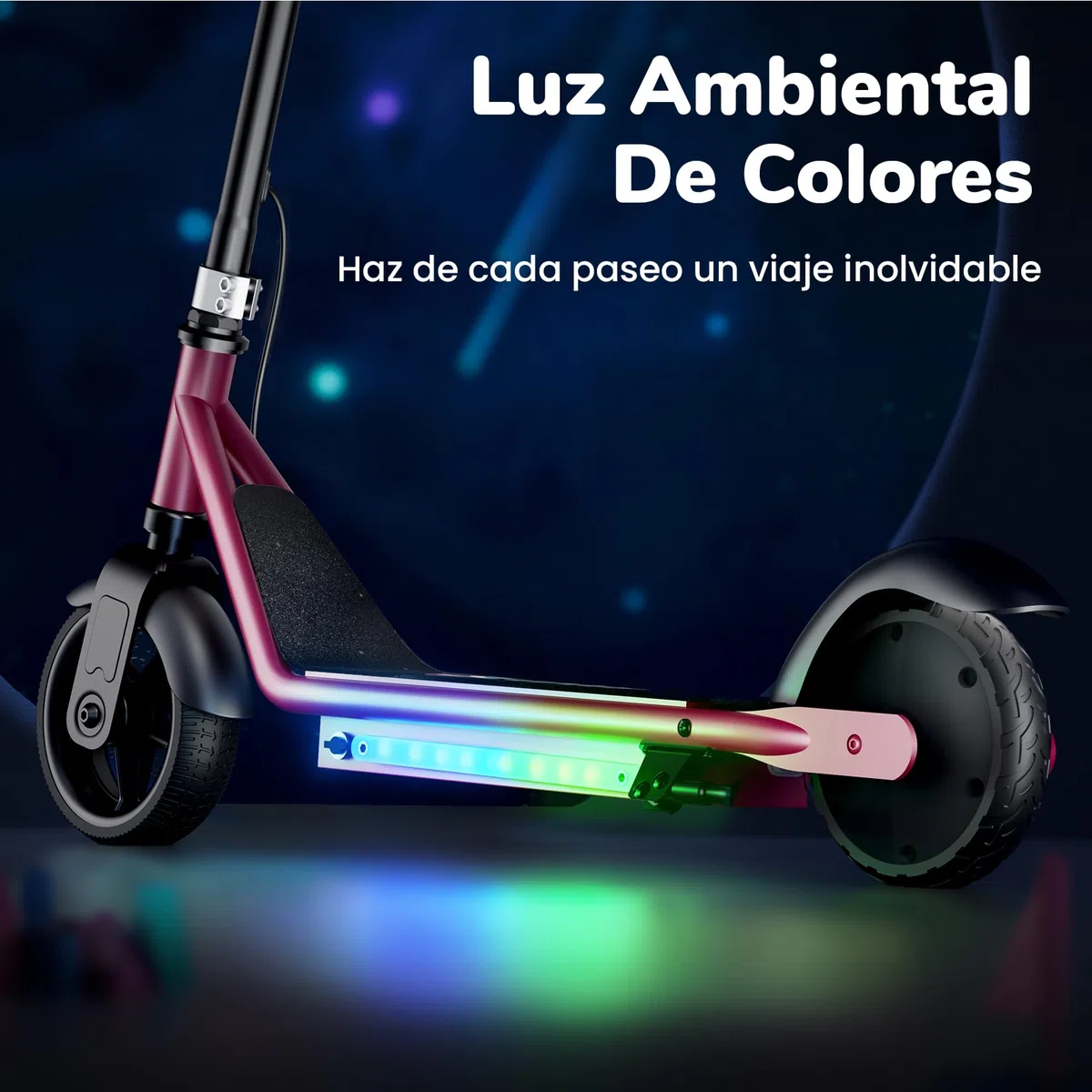 iScooter IK3MAX/IK3 Monopattino Elettrico Bambini 6,5" Pieghevole,Per 8-15 Anni,Velocità 8/13/19 km/h,Autonomia 13km,Schermo LED,Bluetooth,Clacson,Manubrio Regolabile