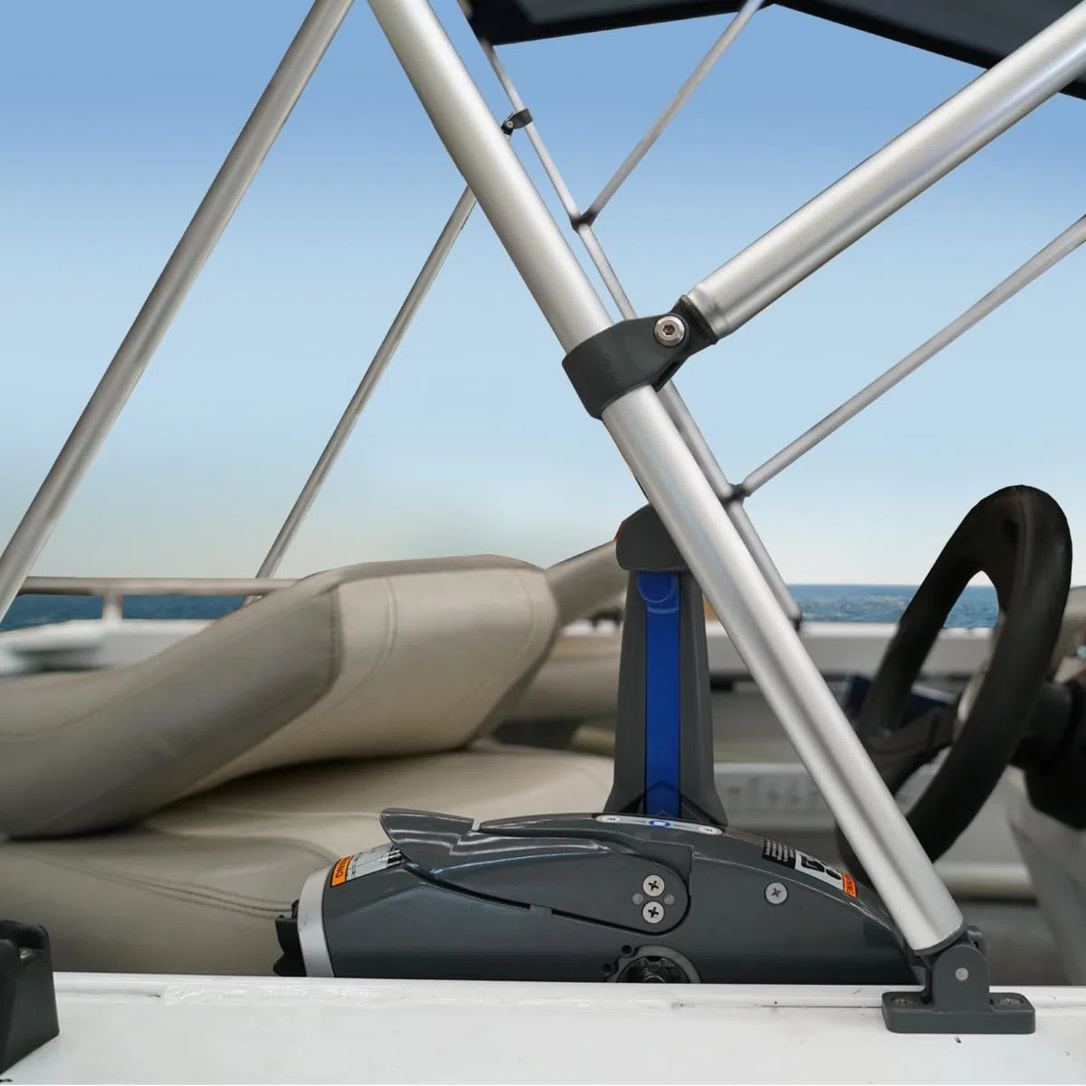 Oceansouth 4 Bow Bimini Top con Integrato Conservazione Bagagliaio