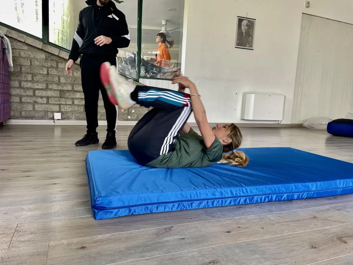 Materasso di Caduta Resingomm per scuole di sport – Crash Mat da Allenamento (100-200-10/120-200-10/140-200-10 cm) – Alta Densità 30 kg/m³ – Rivestimento Idrorepellente Made in Italy