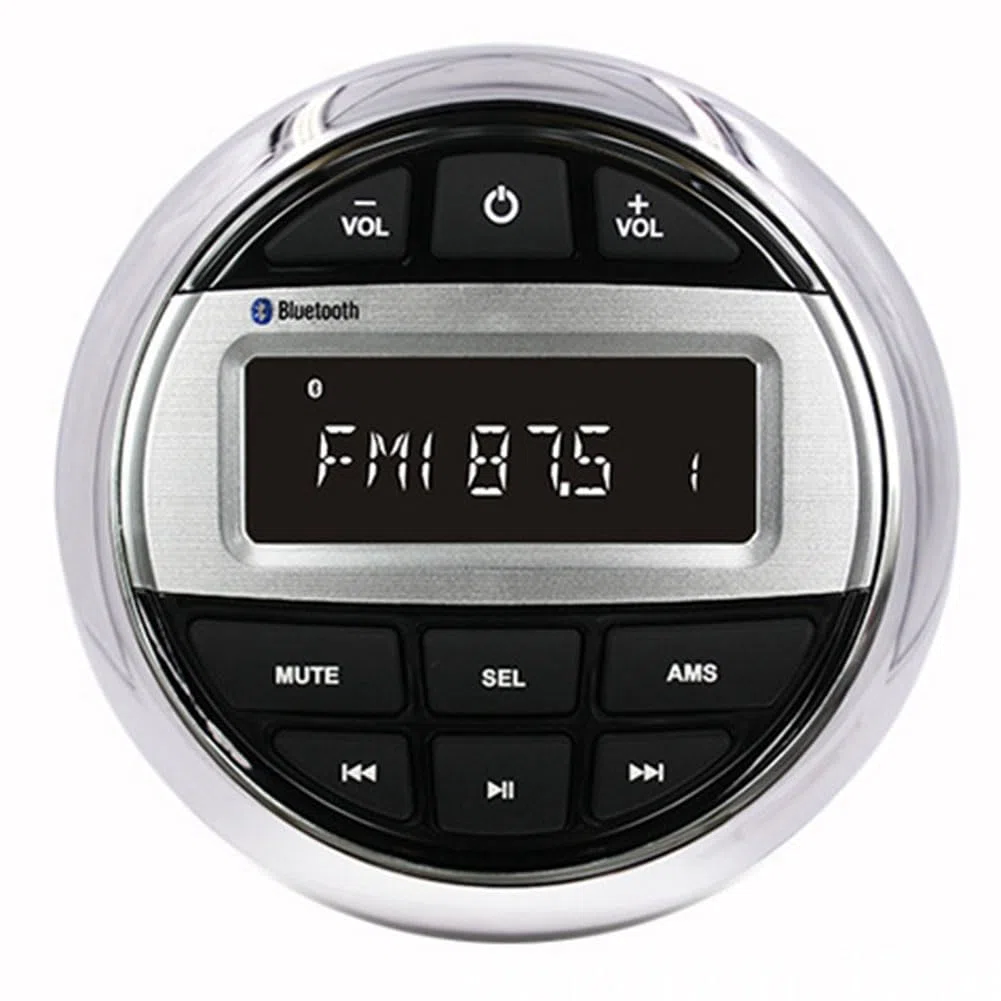 Bluetooth Marine Stereo Barca Radio Impermeabile FM AM Audio Player per Yacht Gauge ATV UTV Carrello Moto