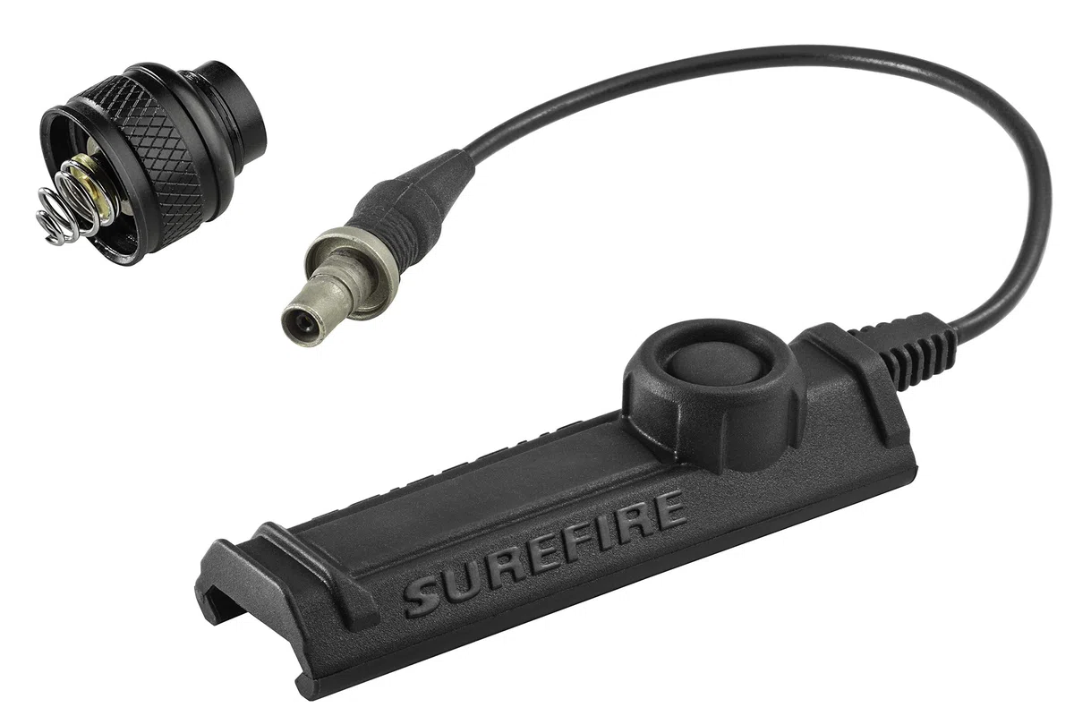Surefire UE-BK Tappo di Ricambio per luci Scout con Interruttore a Nastro SR07, Nero