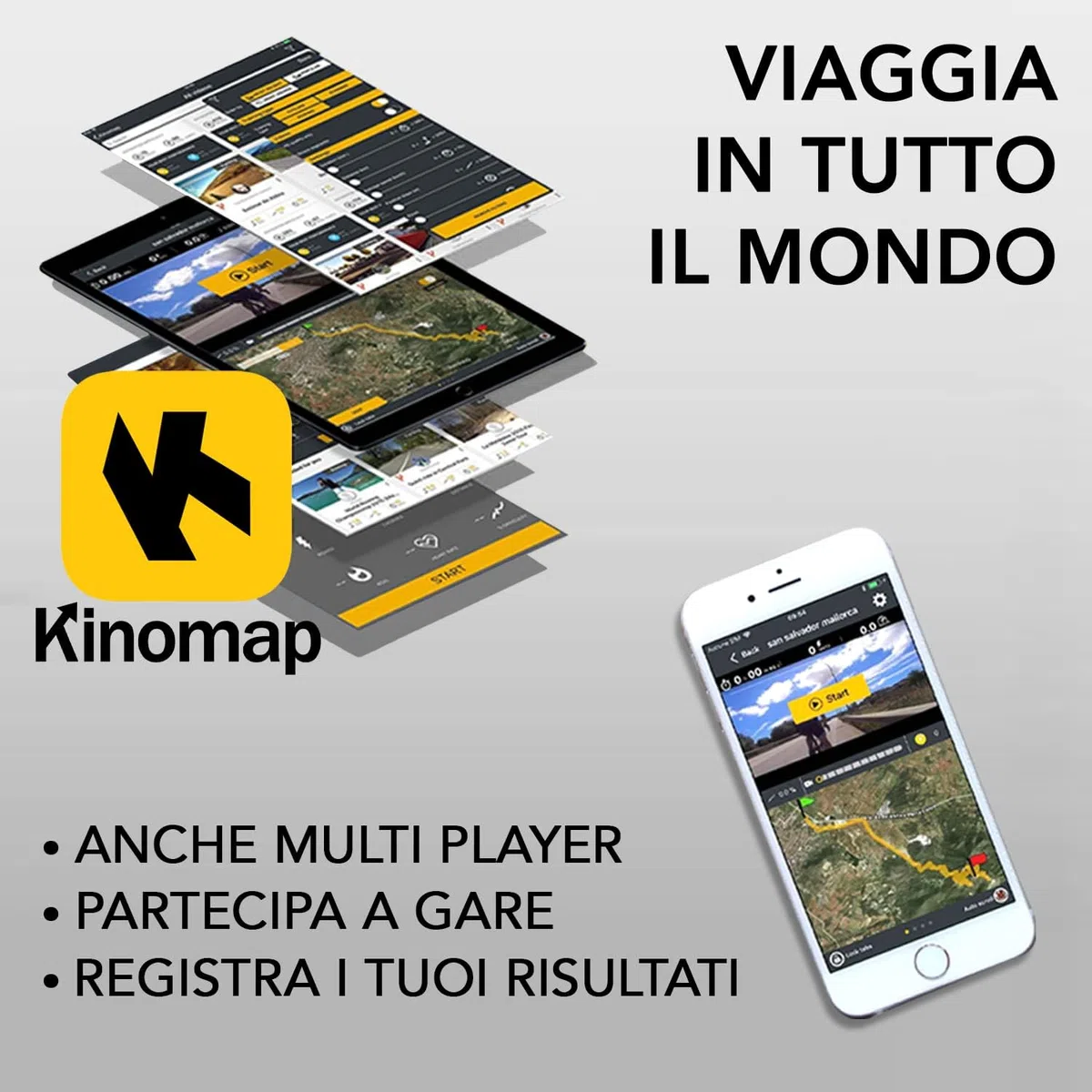 YM Tapis Roulant Salvaspazio 16 km/h, Marchio Italiano, Inclinazione, APP Compatibili, Pieghevole, Ampia Superfice, 2 Sistemi Controllo (TASTI + GESTUALE) Brevettato, NEXT 4000 Your Move