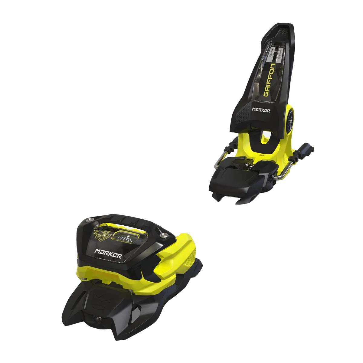 Attacchi da sci Marker Griffon 13 2024 – DIN 4.0 – 13.0, Triple Pivot Elite 3 Toe System, ideale per freeride, freestyle, park e pipe