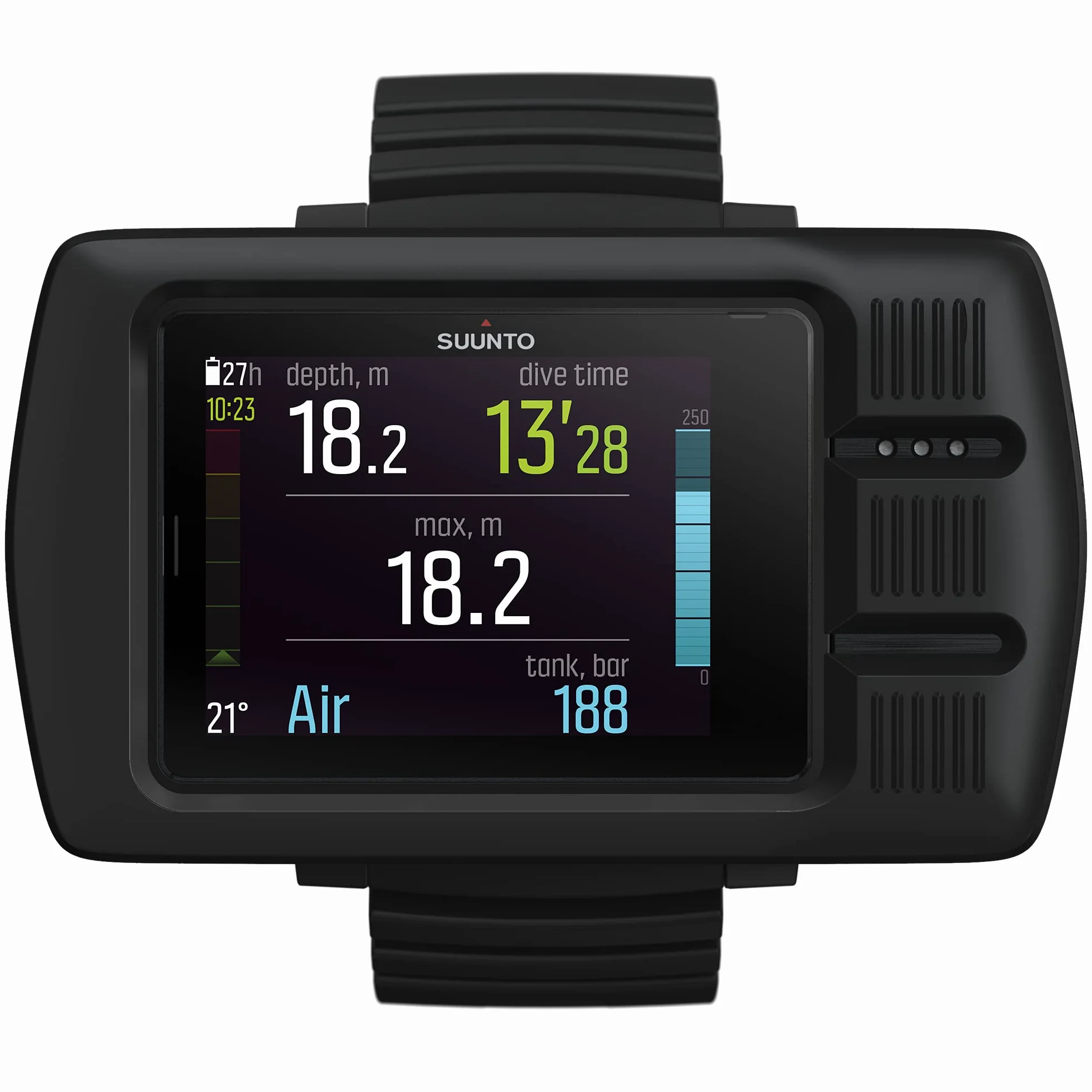 SUUNTO EON, Computer subacqueo Unisex-Adult, Black