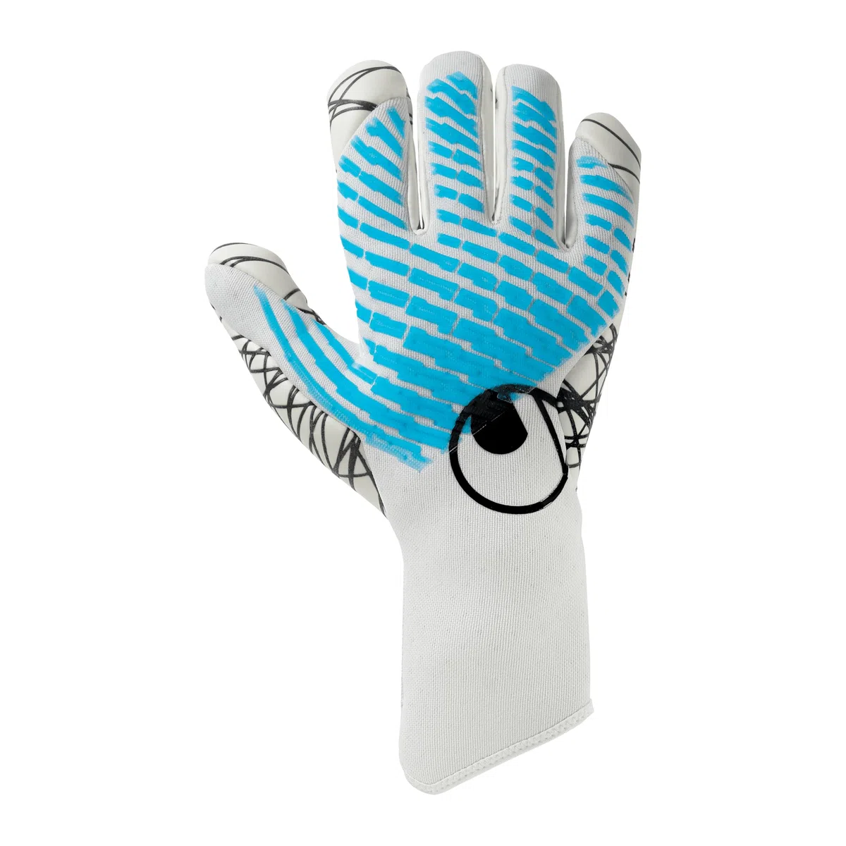 uhlsport Cybertec Ultragrip Hn - Guanti da Portiere di Calcio Bambini e Adulti