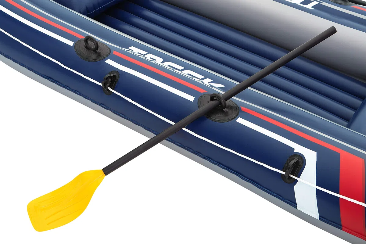 Bestway Hydro-Force - Set gonfiabile "Treck X 3" per 3 persone + 1 bambino 307 x 126 x 39 cm