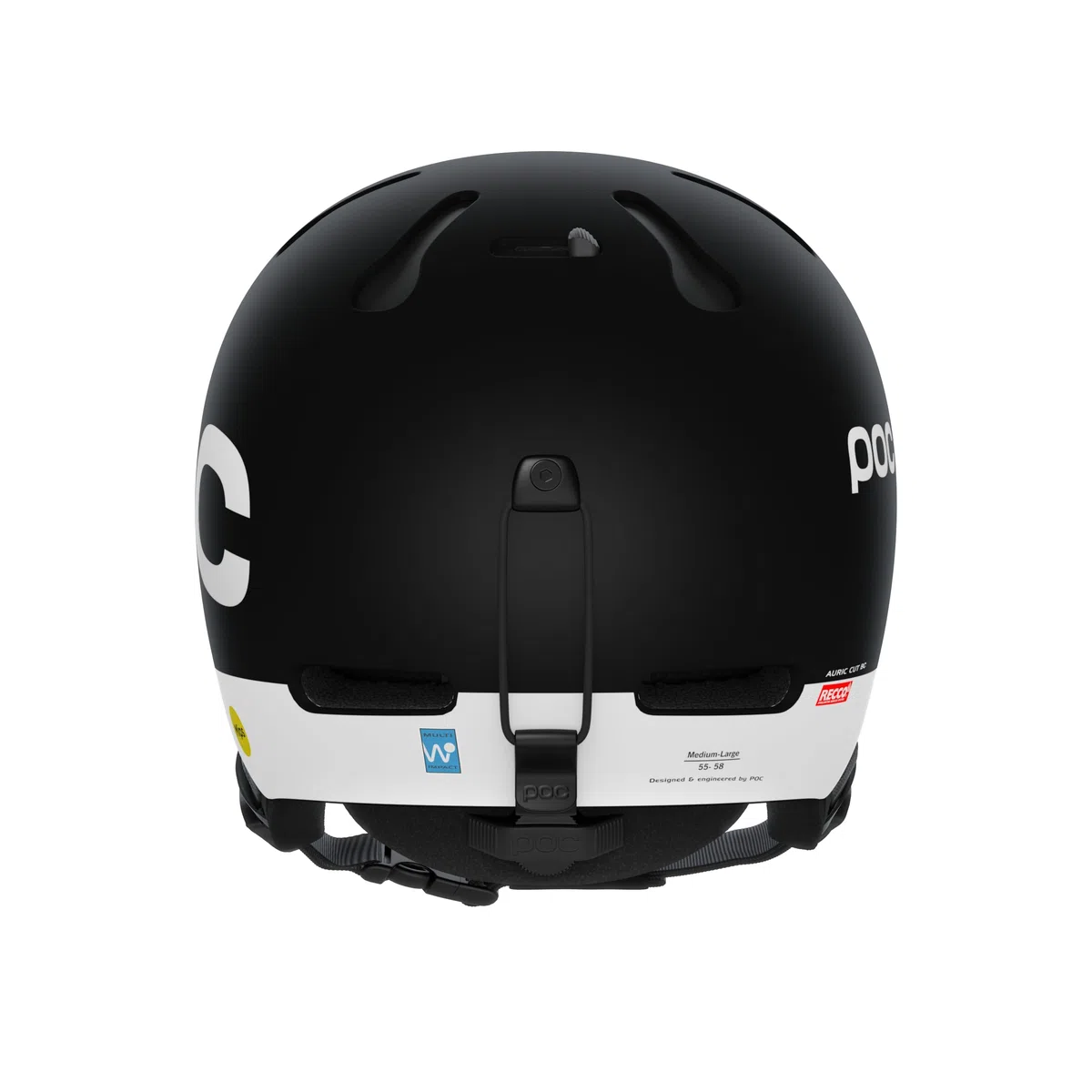 POC Auric Cut BC MIPS - Casco da sci e snowboard ben ventilato, adattabile e versatile per una protezione perfetta su pista e fuori pista