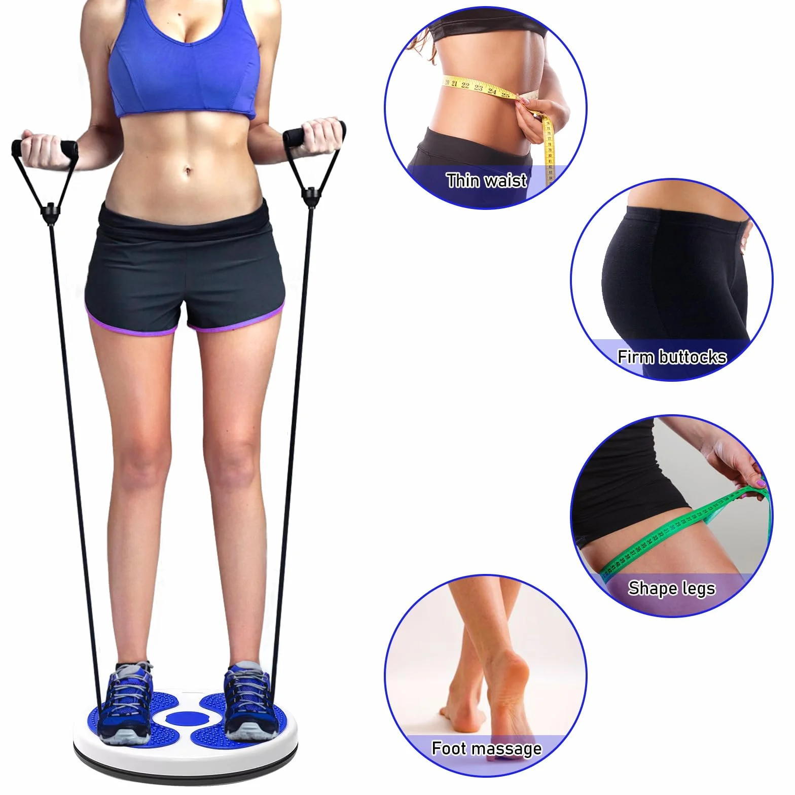 Nizirioo Twist Board Twist Waist, Piastra Per Torsione Della Vita, Twist Waist Disc Board Con Coulisse, Per Fitness E Movimento Dell'Anca E Della Vita Twist Waist Per Il Fitness E L'Allenamento
