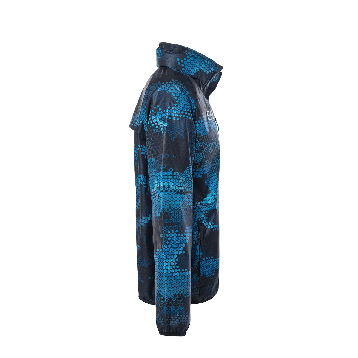 SSC NAPOLI Giacca Antivento Azzurro, EA7 Prodotto Ufficiale, Softshell Calcio 2024/2025-14 anni