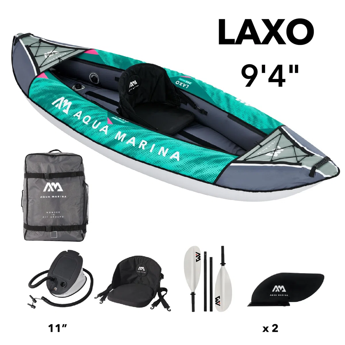 Aqua Marina Laxo Inflatable Leisure Kayak