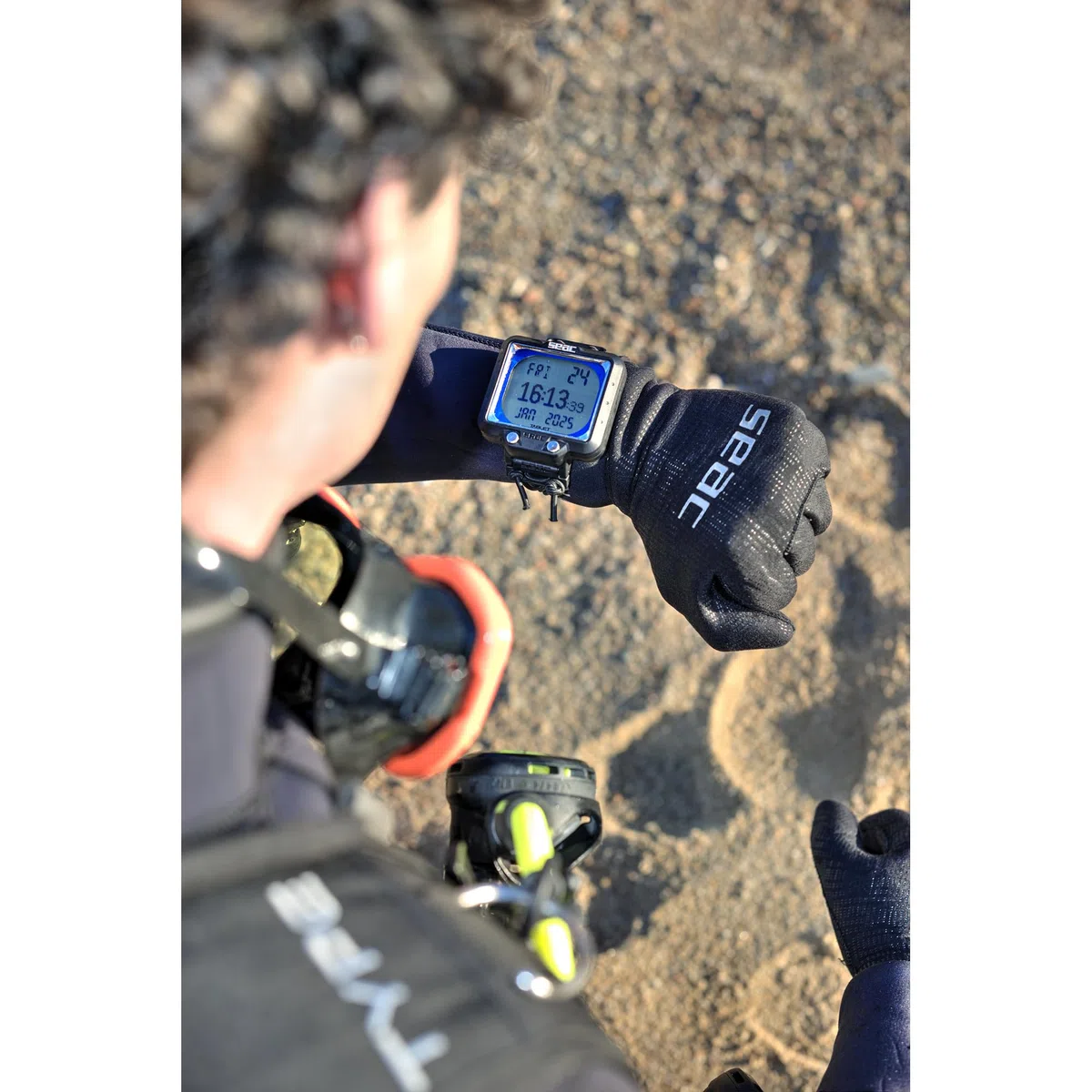 SEAC Tablet, Computer Subacqueo per Immersioni con Bluetooth Integrato, Gestione Fino a 3 Miscele, Ampio Display, Connessione Wireless con Massimo 3 Trasmettitori