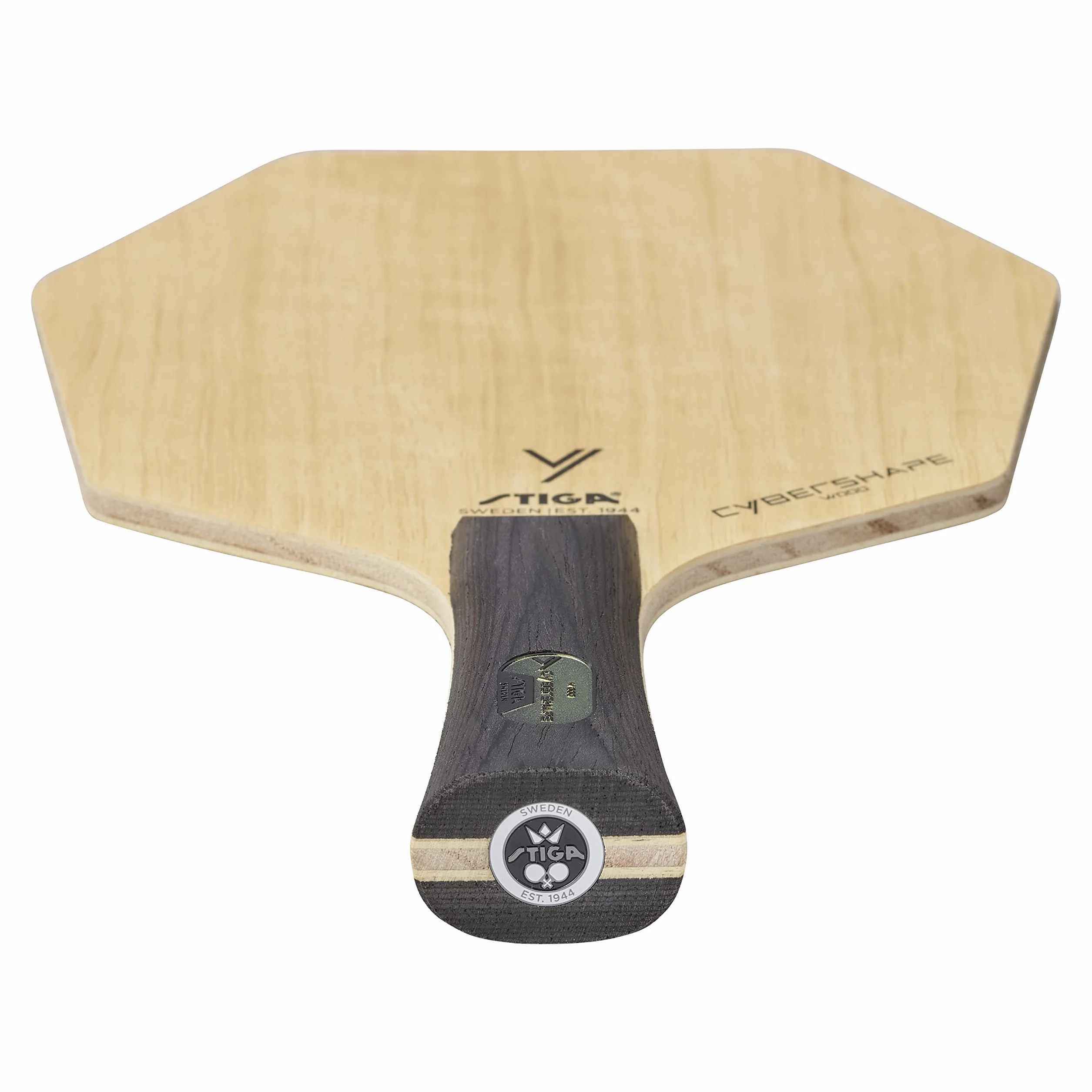 Stiga Cybershape Wood - Ping-pong in legno con esclusiva forma Cybershape - Master