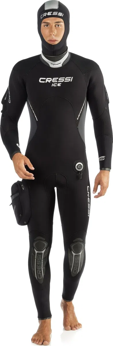 Cressi ICE Man, Muta Semistagna Monopezzo in Premium Neoprene 7mm