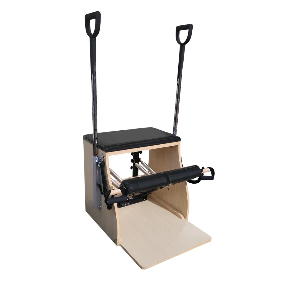 Sedia Chair Reformer Pilates Attrezzatura Professionale Alta qualita’ con Barra Maniglie 4 Molle, Pedali Divisi e Maniglie Yoga DISPONIBILITA' IMMEDIATA MAGAZZINO ITALIA - NO DOGANA