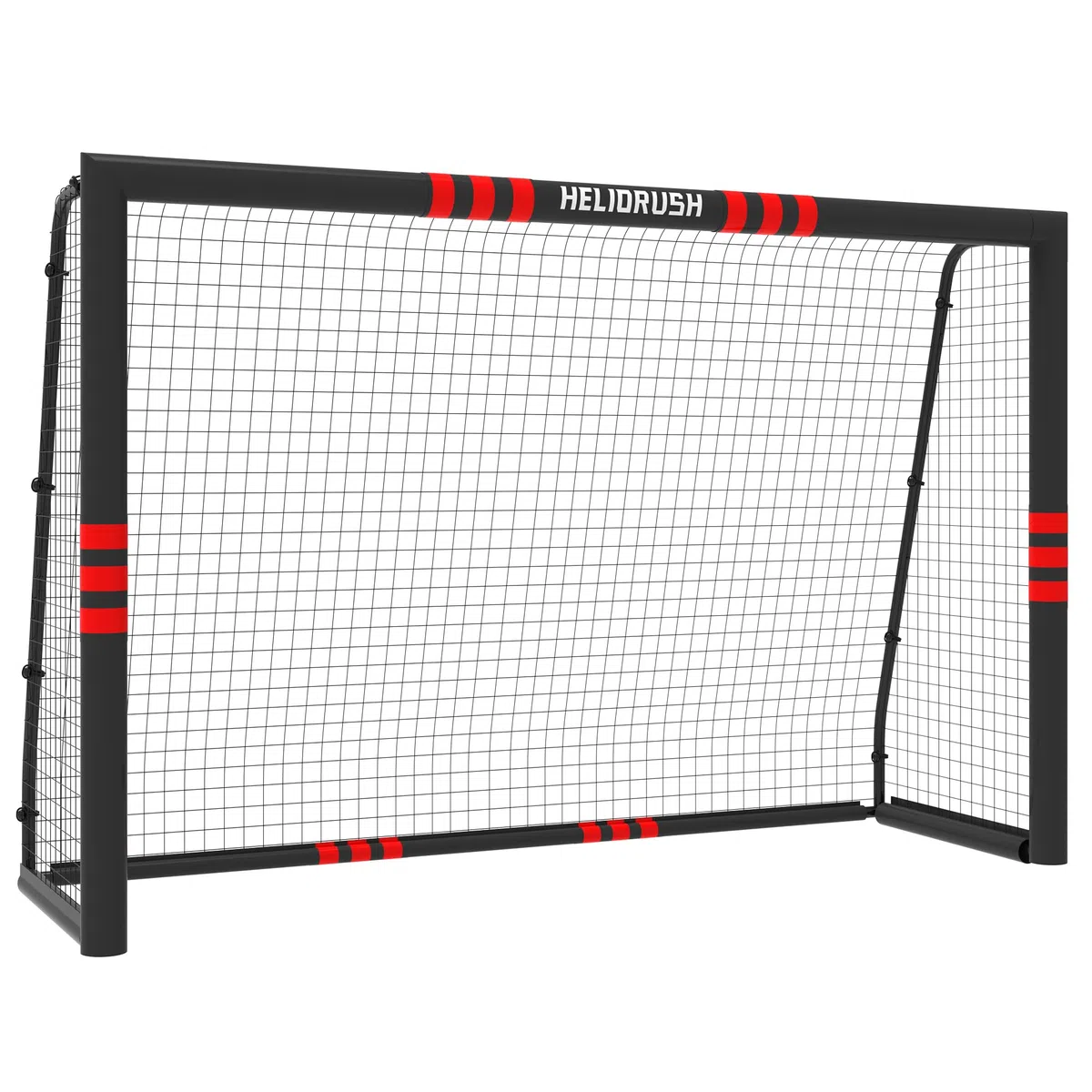 porte da calcio per giardino per Bambini da Giardino 300x200cm, porta da calcio 3x2 Antiruggine con Protezione EPE, Rete PE 33 Fili, porta da calcio da giardino con 4 Picchetti a U