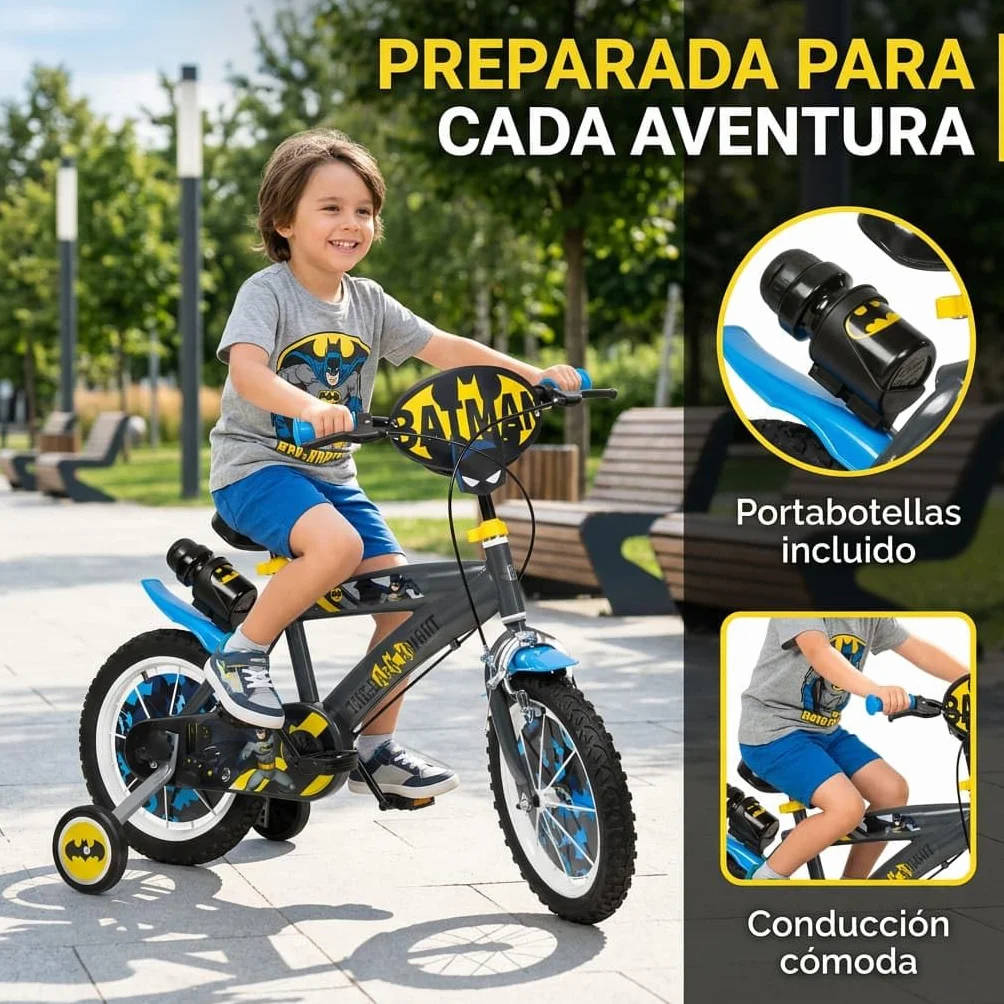 TOIMSA CHILDREN'S BICYCLE 14 TOI14913 BATMAN