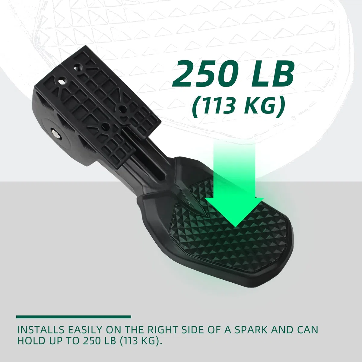 Scaletta Pieghevole per imbarco Compatibile con Sea-Doo Spark Replace #295100494 295100642 Scaletta per imbarco Spark Boarding Watercraft Step Kit