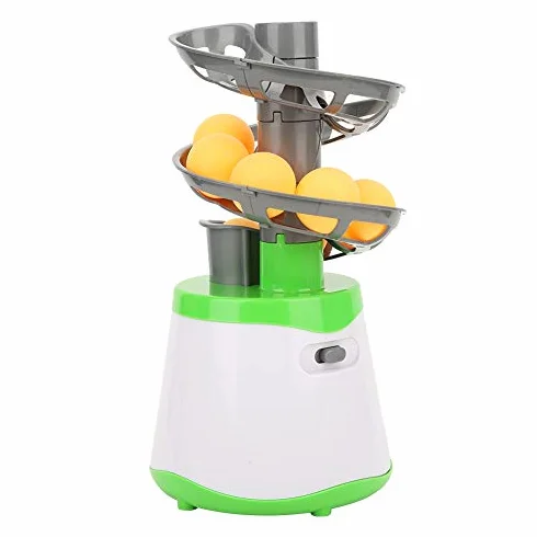 Robot Allenatore di Ping Pong, Lanciatore Automatico di Palline da Ping Pong Portatile In Abs con 10 Palline da Ping Pong, Attrezzatura Pratica da Ping Pong per Principianti Che Praticano Il Ping Pong