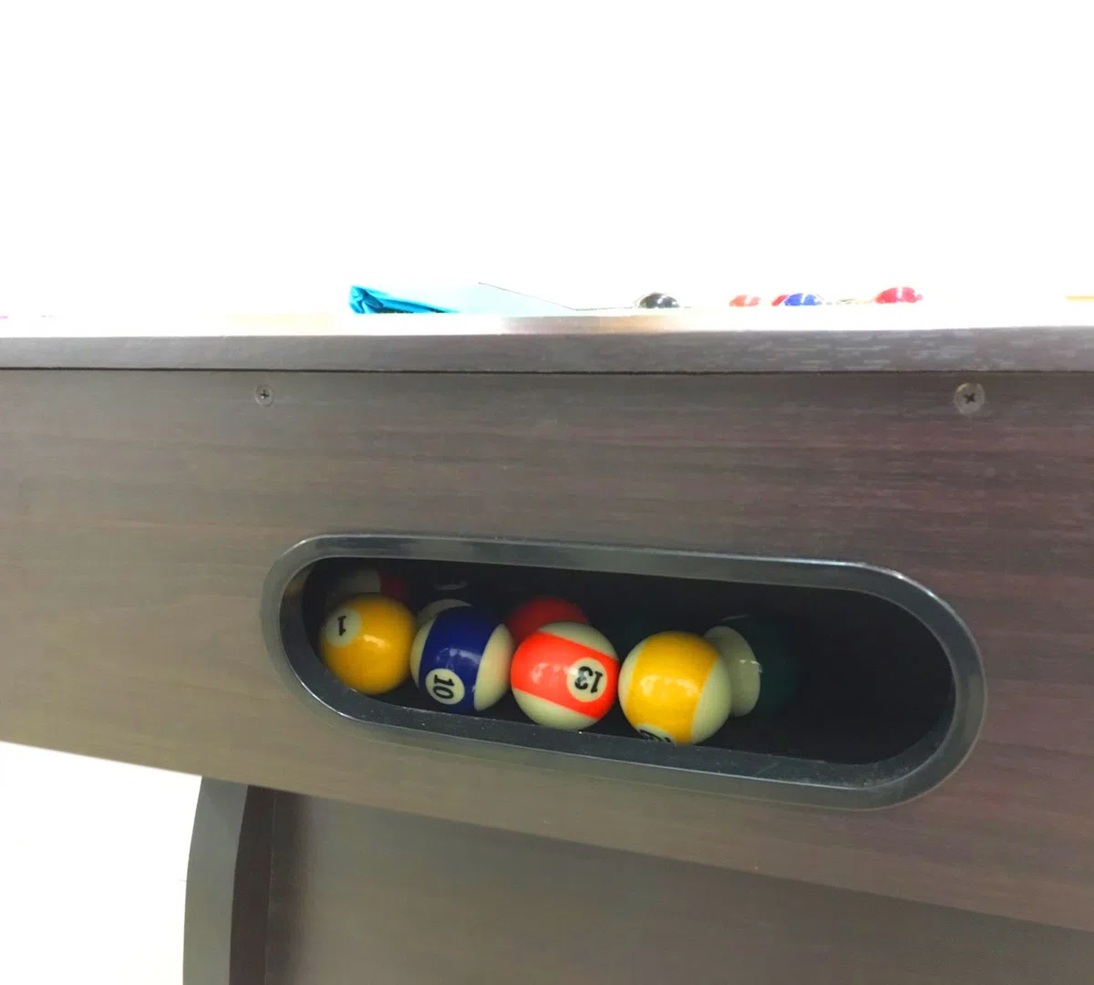TAVOLO DA BILIARDO + ACCESSORI PER CARAMBOLA - SNOOKER VERDE billiard table 7FT 7 piedi - Misure di gioco 188 cm x 96 cm
