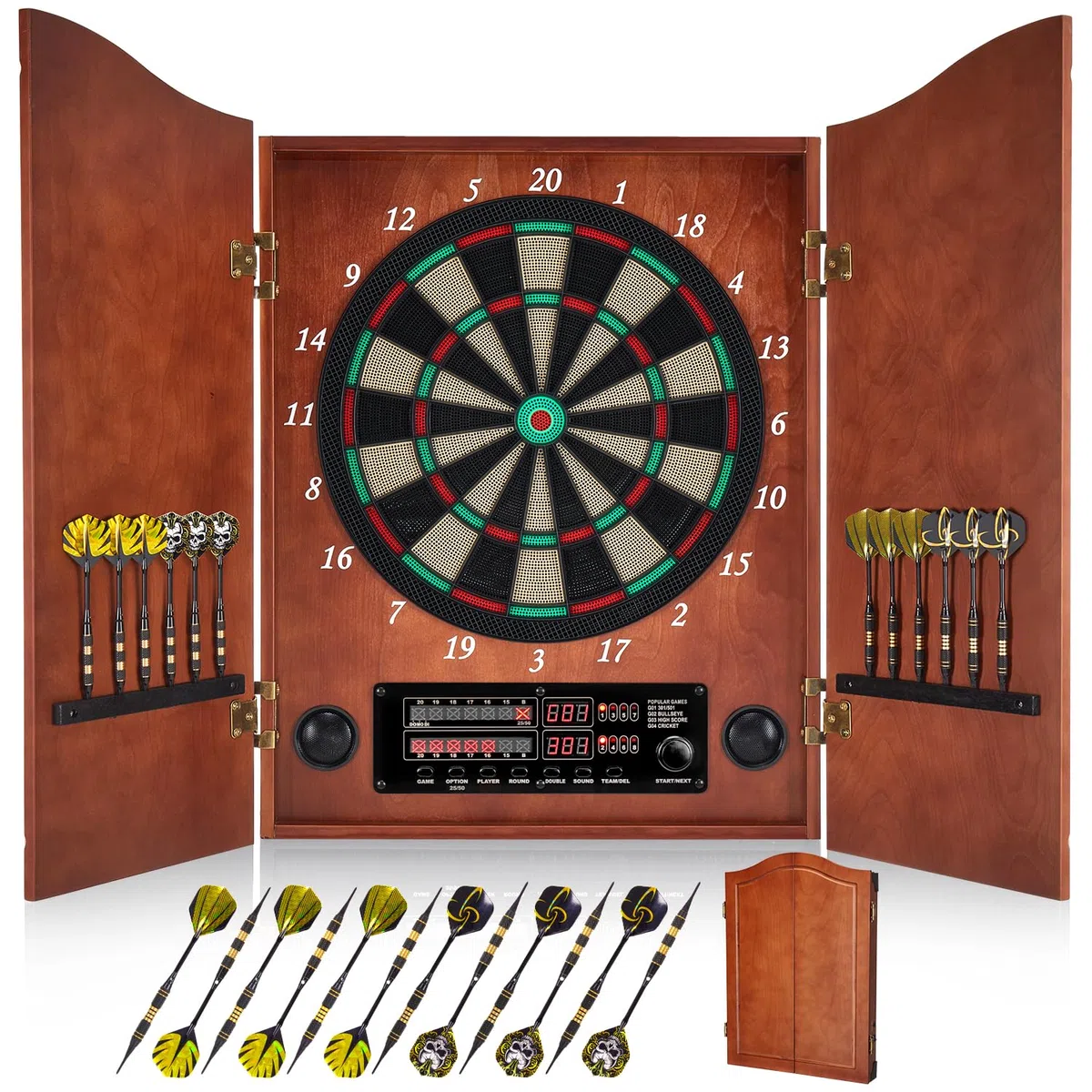 Freccette Bersaglio Elettronico [12 Freccette di Bronzo][Modalità di Gioco Cricket], Bersaglio Freccette Elettronico