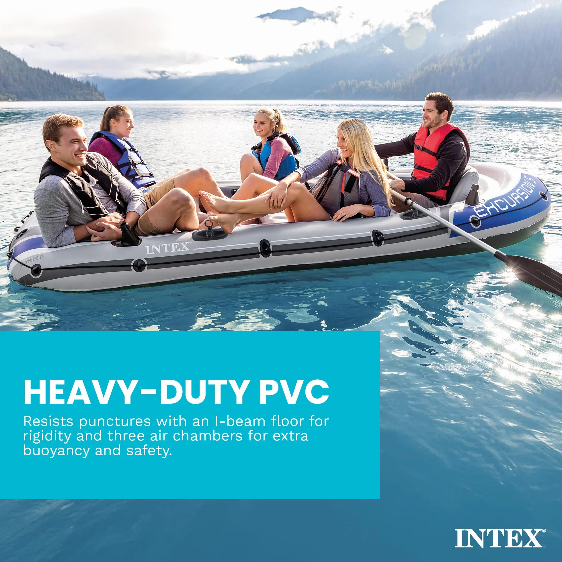 Intex Excursion Inflatable Boat Series
