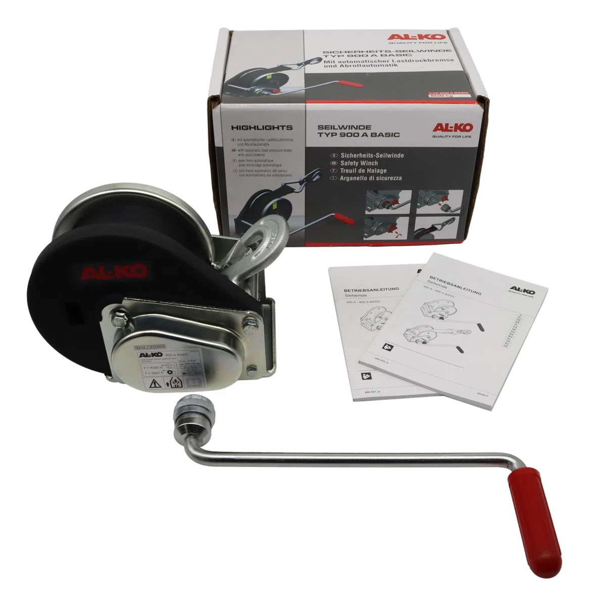 Alko Basic TYP 900-A - Verricello per imbarcazioni AL-KO 1225303