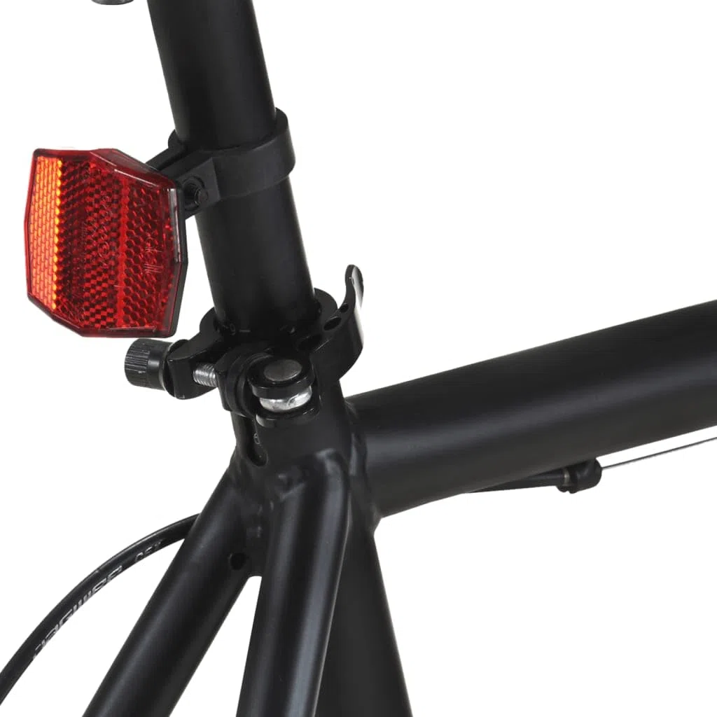 Homgoday Bicicletta a scatto fisso nero e verde 700c 51 cm Home