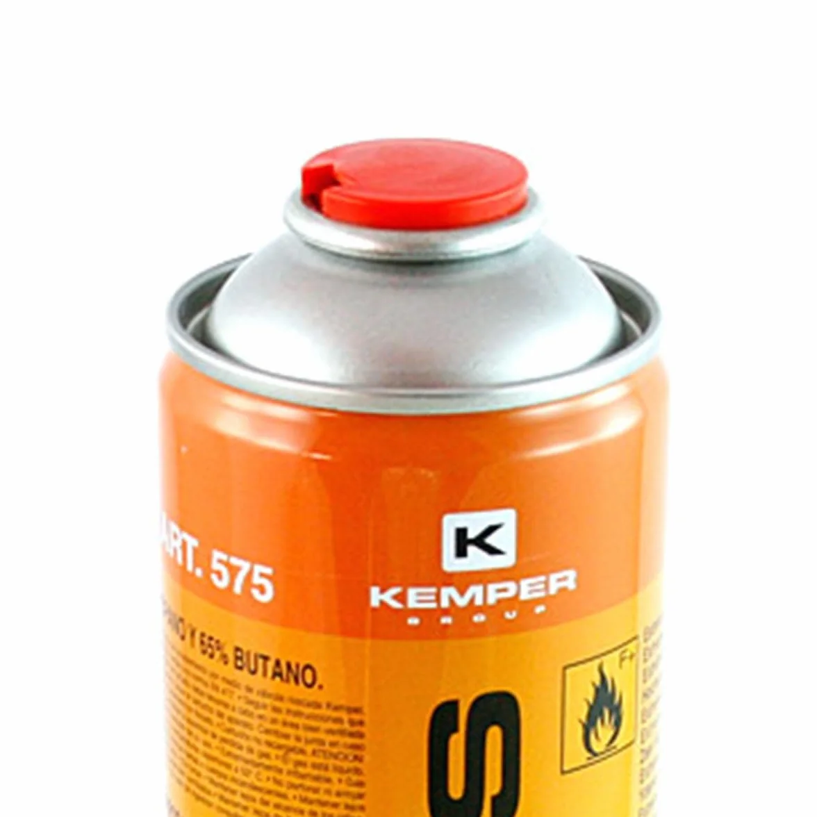 KEMPER - Cartucce di gas 330g Confezione da 6 Bombole Butano propano 600ml Bombola di gas universale con valvola 7/16
