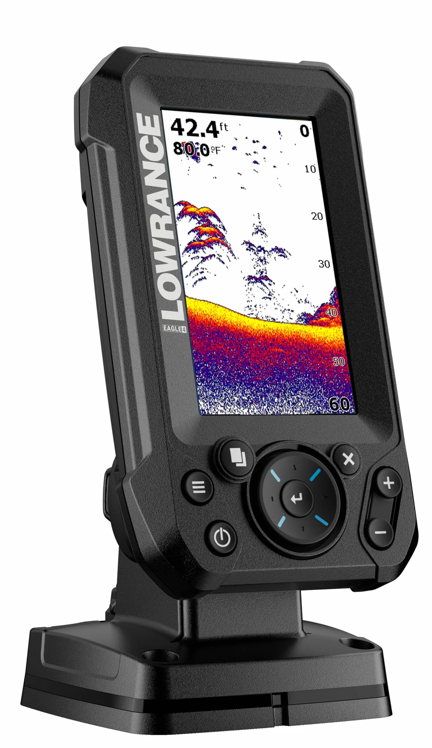 Lowrance Eagle - Ecoscandaglio GPS Chartplotter, Varie Dimensioni, Per Pesca, Profondità, ProFishing(4")