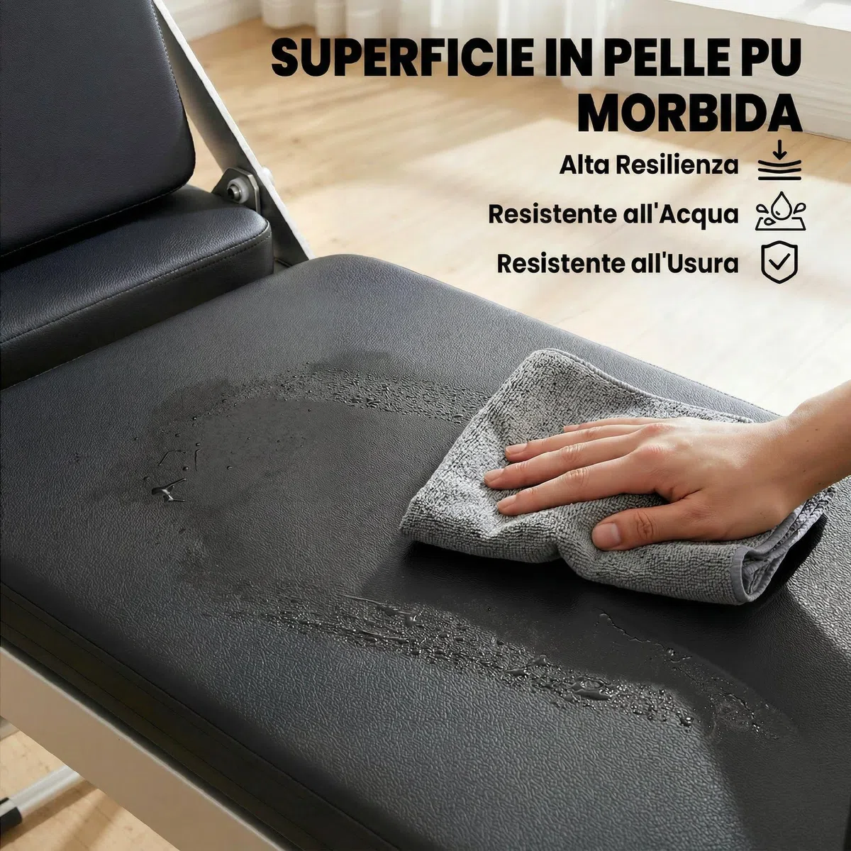SPORTNOW Reformer Pilates per Casa Pieghevole con Resistenza Regolabile, Macchina Pilates Reformer con Barra Poggiapiedi e Sistema Pulegge Regolabile, Molle, Allenamento Palestra Casa Principianti